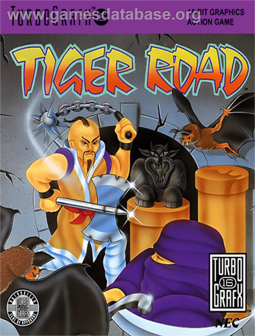 Tiger Road - NEC TurboGrafx-16 - Artwork - Box