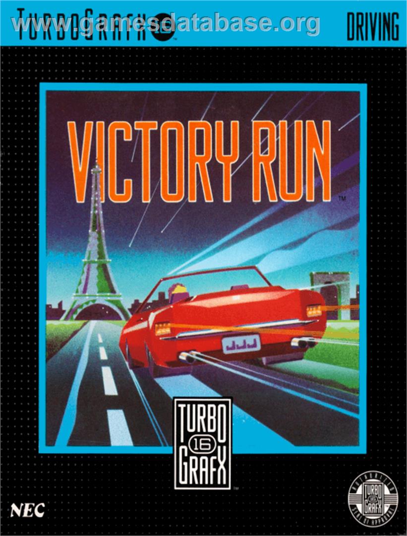 Victory Run - NEC TurboGrafx-16 - Artwork - Box
