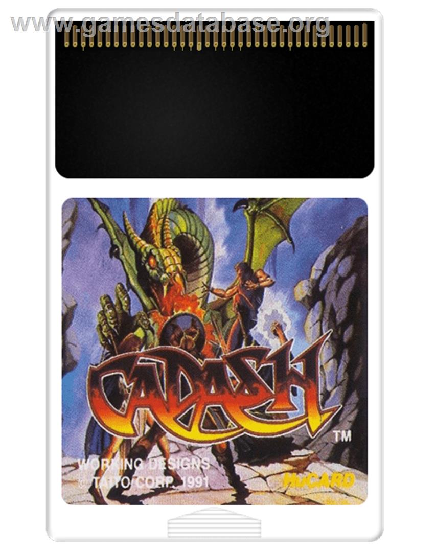 Cadash - NEC TurboGrafx-16 - Artwork - Cartridge