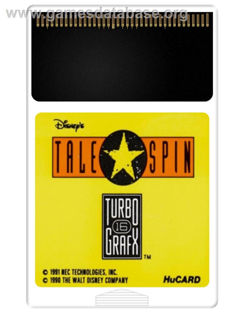 Disney's TaleSpin - NEC TurboGrafx-16 - Artwork - Cartridge