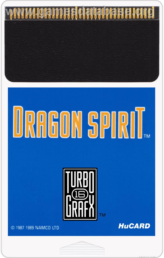 Dragon Spirit - NEC TurboGrafx-16 - Artwork - Cartridge
