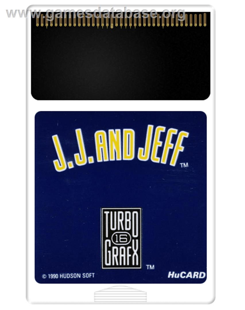 J.J. & Jeff - NEC TurboGrafx-16 - Artwork - Cartridge