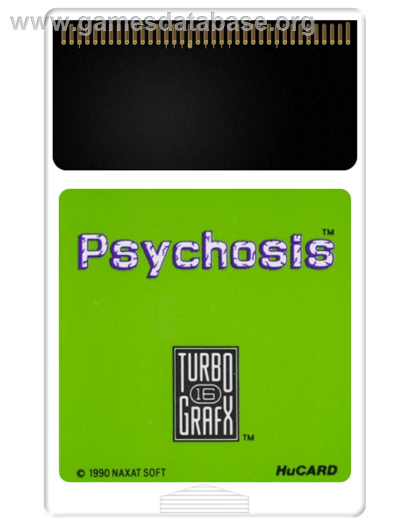 Psychosis - NEC TurboGrafx-16 - Artwork - Cartridge