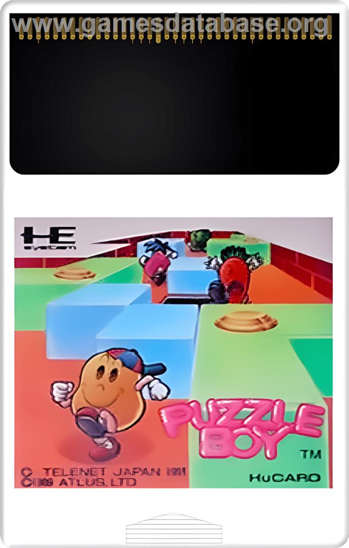 Puzzle Boy - NEC TurboGrafx-16 - Artwork - Cartridge