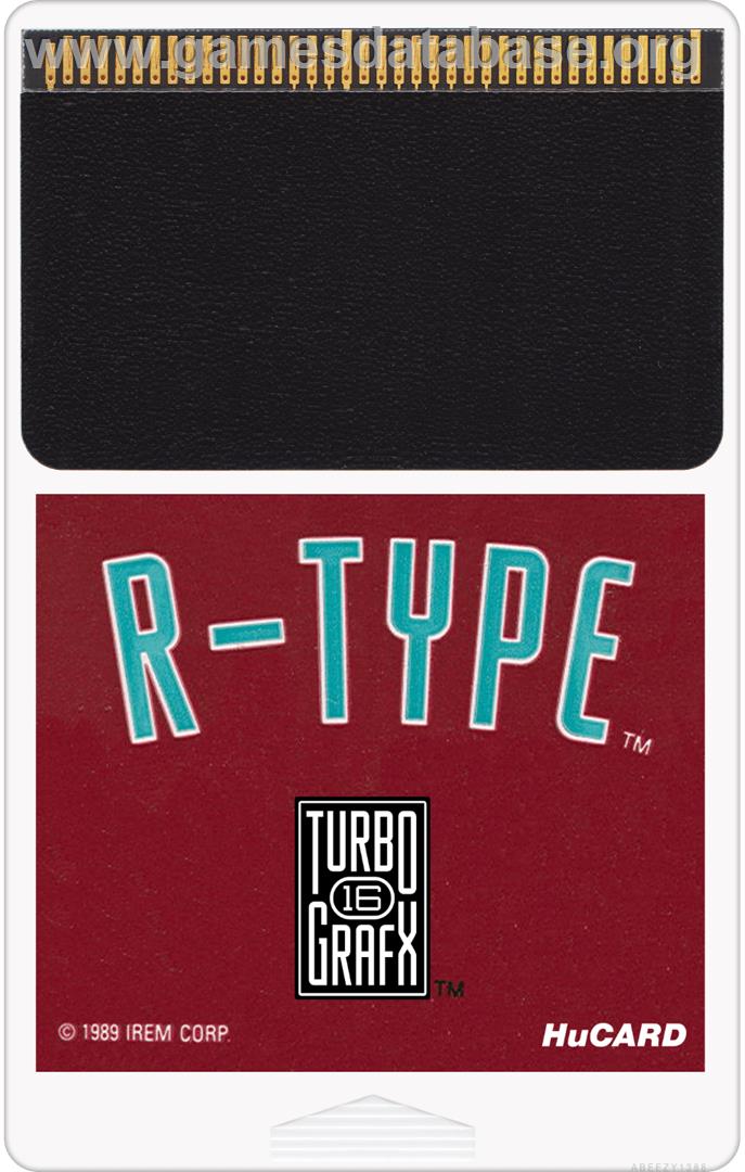 R-type - NEC TurboGrafx-16 - Artwork - Cartridge