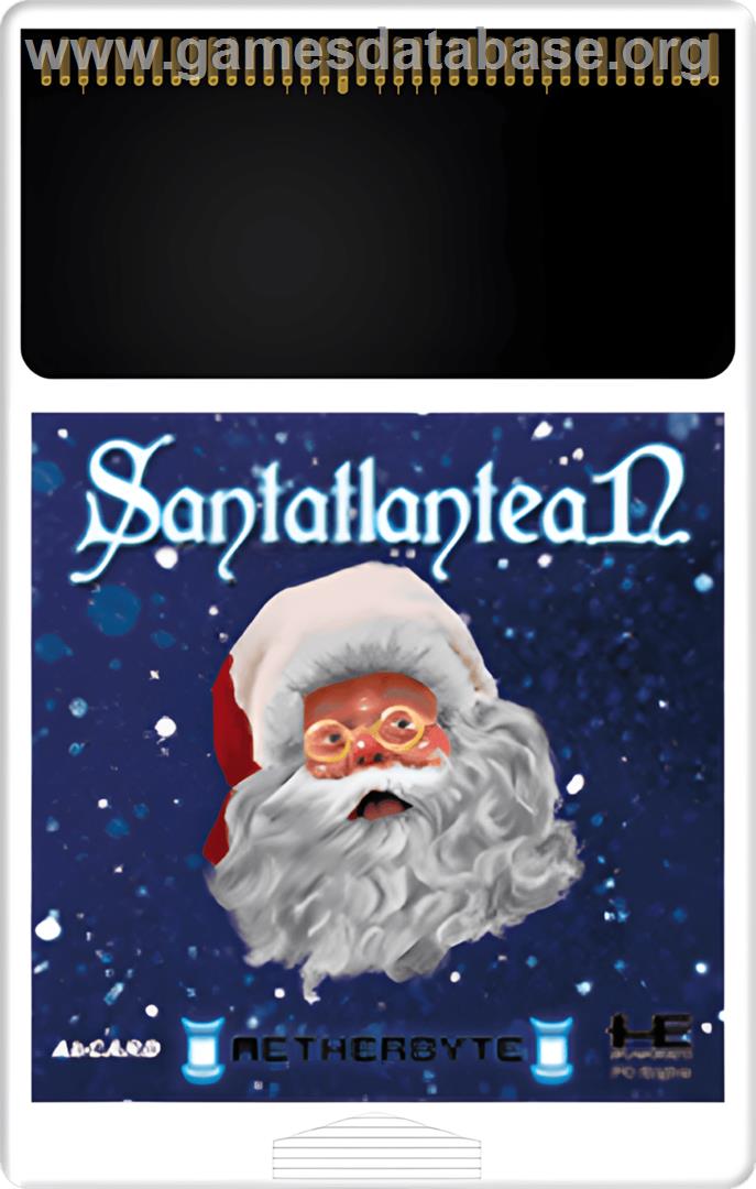 Santatlantean - NEC TurboGrafx-16 - Artwork - Cartridge