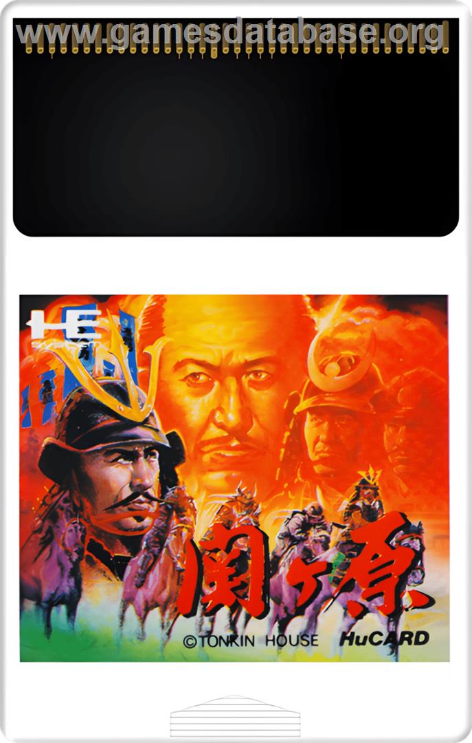 Sekigahara - NEC TurboGrafx-16 - Artwork - Cartridge
