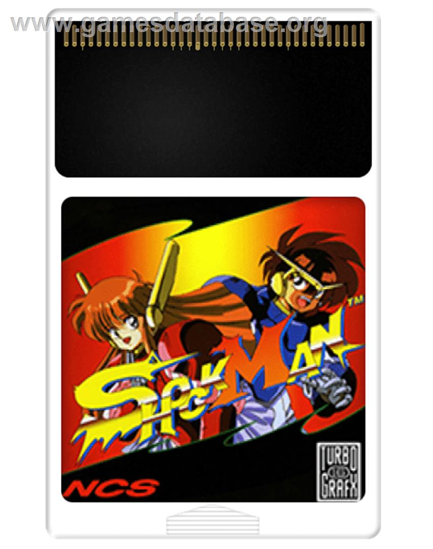 Shockman - NEC TurboGrafx-16 - Artwork - Cartridge