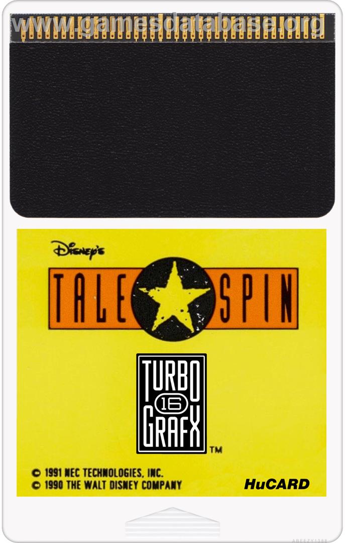 Talespin - NEC TurboGrafx-16 - Artwork - Cartridge
