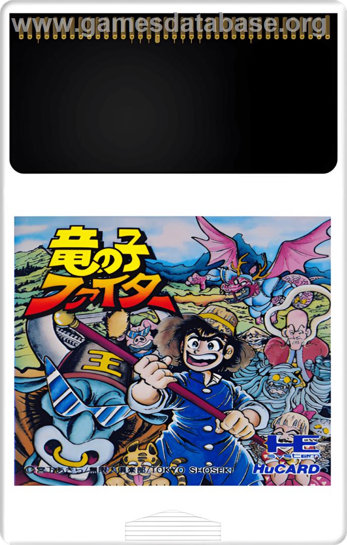 Tatsu No Ko Fighter - NEC TurboGrafx-16 - Artwork - Cartridge