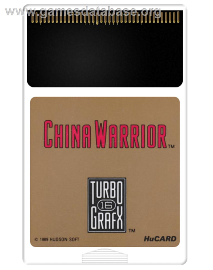 The Ninja Warriors - NEC TurboGrafx-16 - Artwork - Cartridge