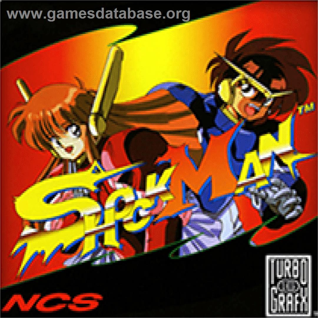 Shockman - NEC TurboGrafx-16 - Artwork - Cartridge Top