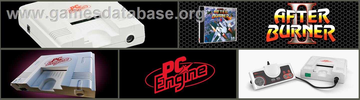 After Burner II - NEC TurboGrafx-16 - Artwork - Marquee