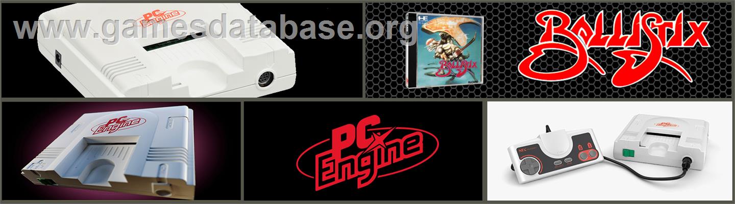 Ballistix - NEC TurboGrafx-16 - Artwork - Marquee