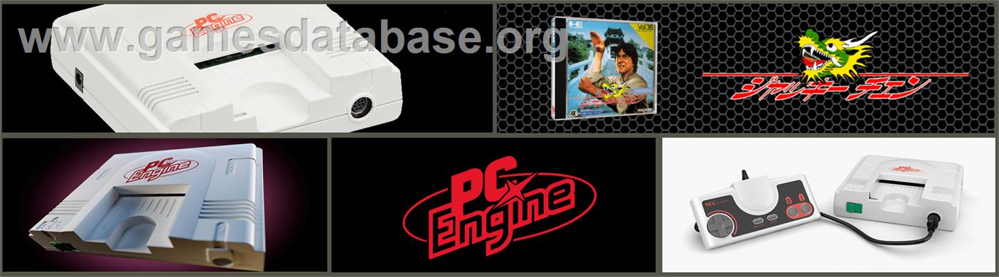 Jackie Chan's Action Kung Fu - NEC TurboGrafx-16 - Artwork - Marquee