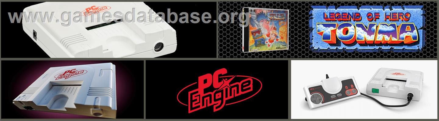 Legend of Hero Tonma - NEC TurboGrafx-16 - Artwork - Marquee