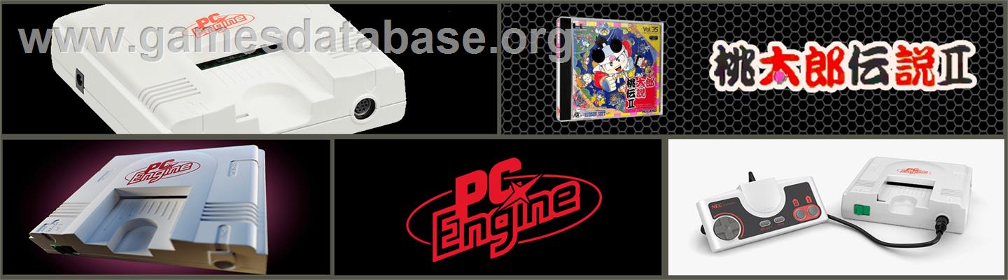 Momotarou Densetsu II - NEC TurboGrafx-16 - Artwork - Marquee