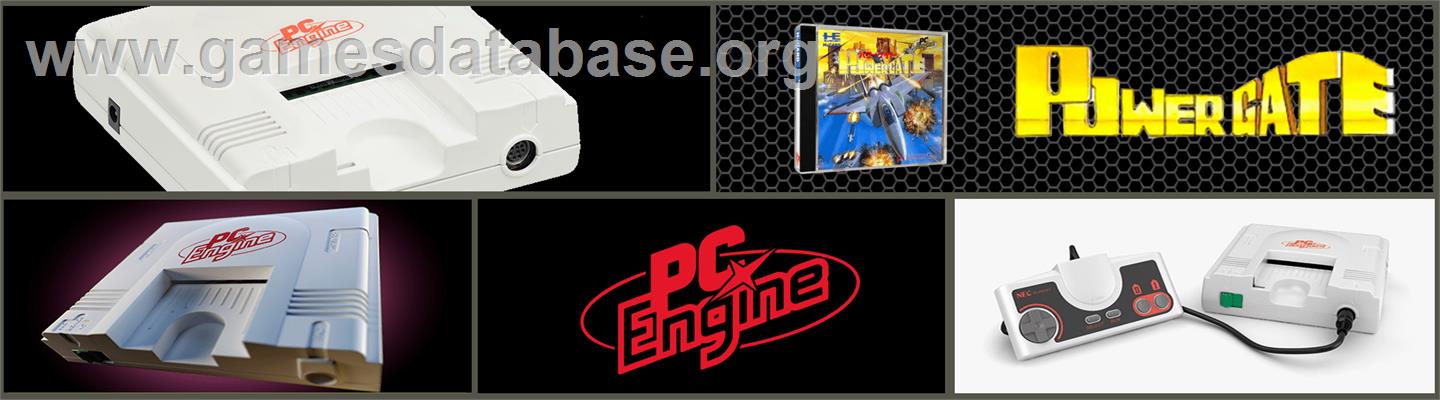 Power Gate - NEC TurboGrafx-16 - Artwork - Marquee