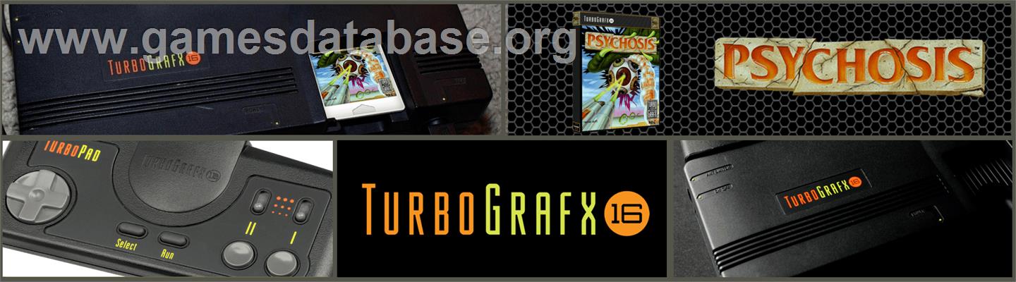 Psychosis - NEC TurboGrafx-16 - Artwork - Marquee