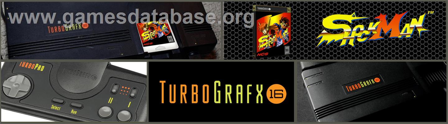 Shockman - NEC TurboGrafx-16 - Artwork - Marquee
