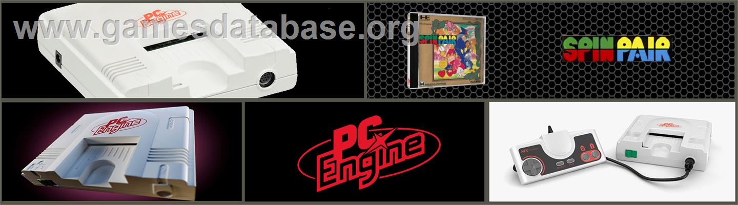 Spin Pair - NEC TurboGrafx-16 - Artwork - Marquee