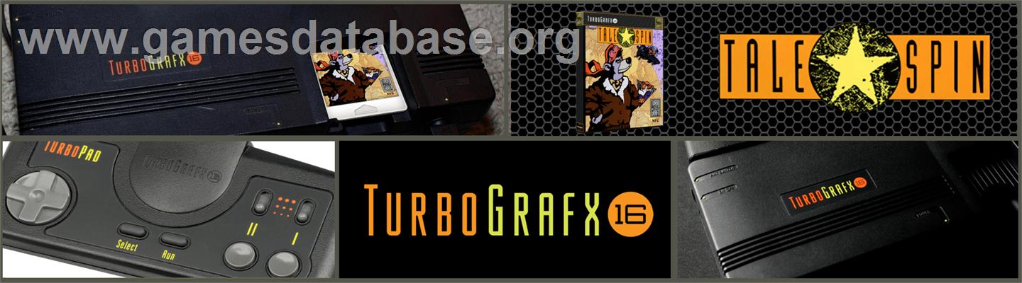 Talespin - NEC TurboGrafx-16 - Artwork - Marquee