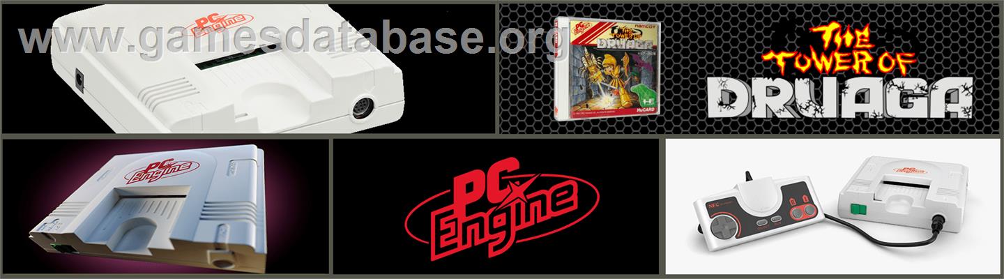 Tower Of Druaga, The - NEC TurboGrafx-16 - Artwork - Marquee