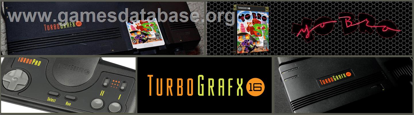 Yo' Bro - NEC TurboGrafx-16 - Artwork - Marquee