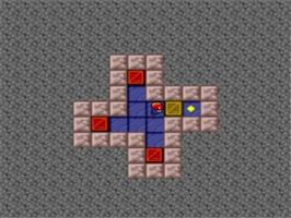 In game image of Boxyboy on the NEC TurboGrafx-16.