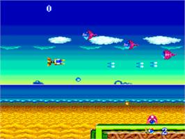 In game image of Psychosis on the NEC TurboGrafx-16.