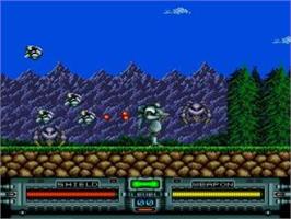 In game image of Toshi Tensou Keikaku - Eternal City on the NEC TurboGrafx-16.