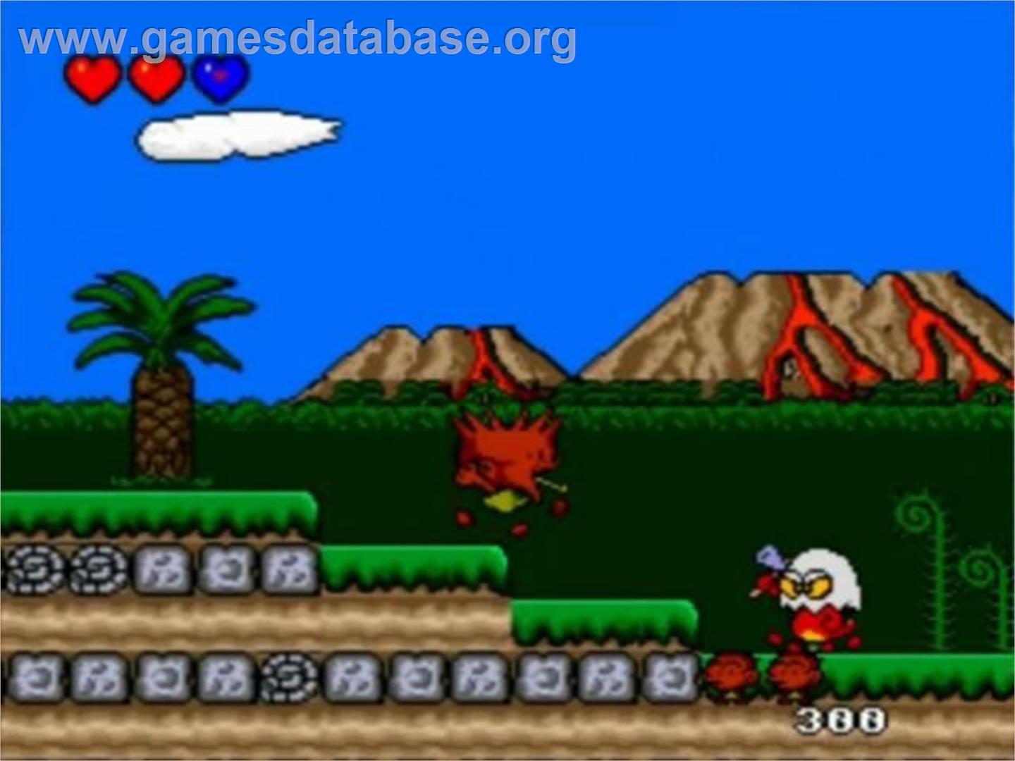 Bonk's Adventure - NEC TurboGrafx-16 - Artwork - In Game