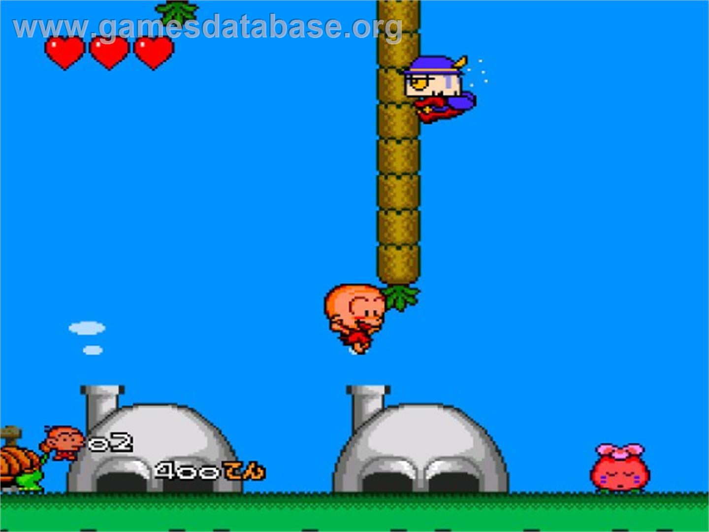 Bonk 3 - Bonk's Big Adventure - NEC TurboGrafx-16 - Artwork - In Game