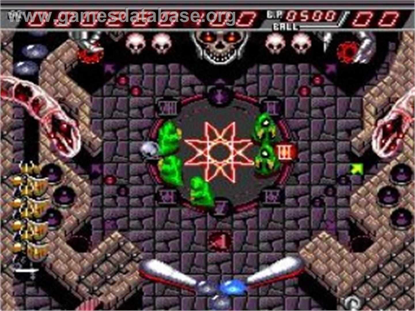 Devil's Crush - NEC TurboGrafx-16 - Artwork - In Game