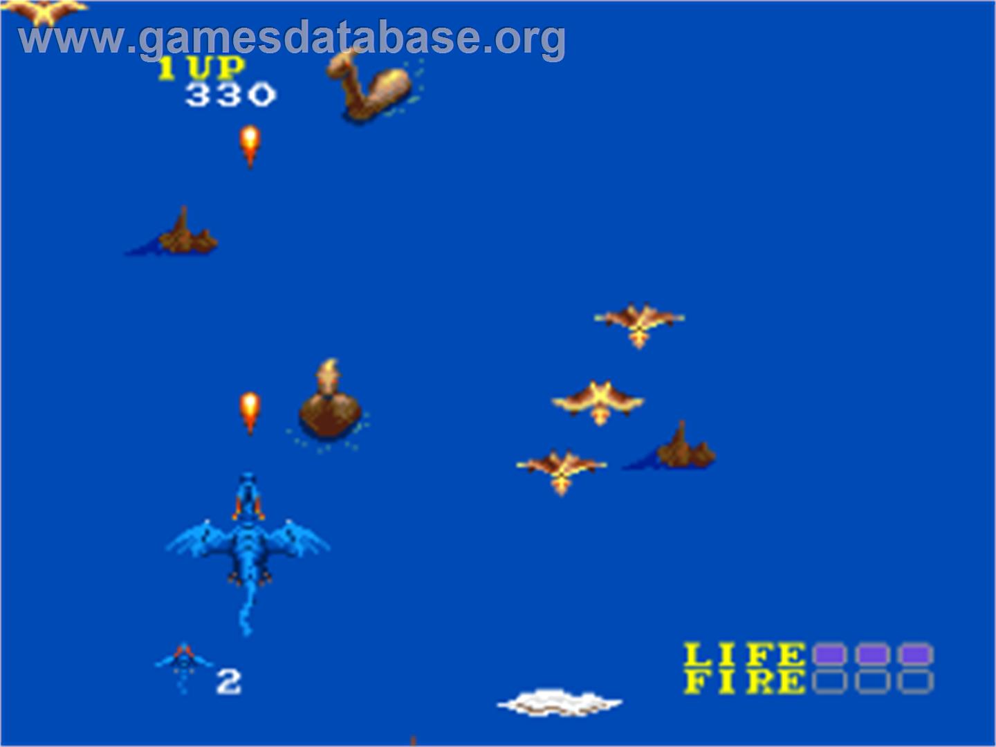 Dragon Spirit: The New Legend - NEC TurboGrafx-16 - Artwork - In Game