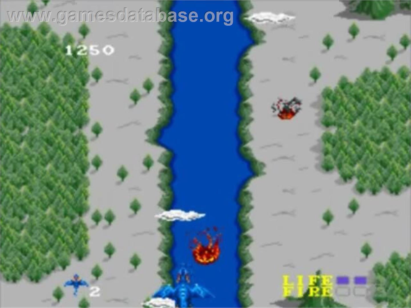 Dragon Spirit - NEC TurboGrafx-16 - Artwork - In Game