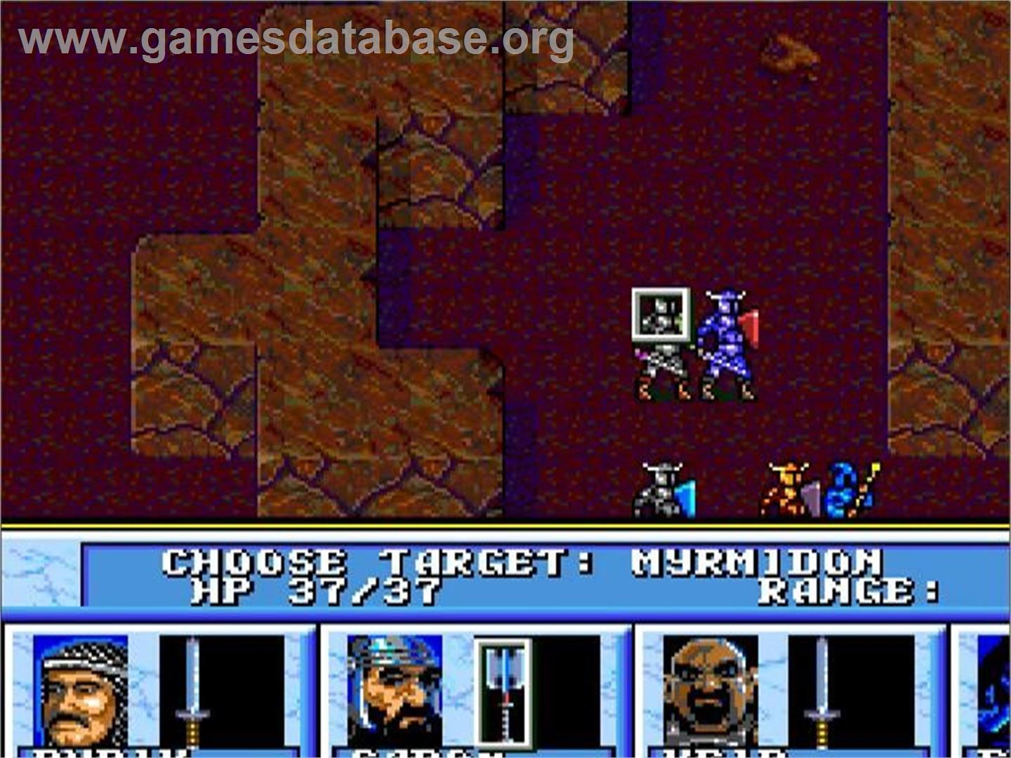 Dungeons and Dragons - Order of the Griffon - NEC TurboGrafx-16 - Artwork - In Game