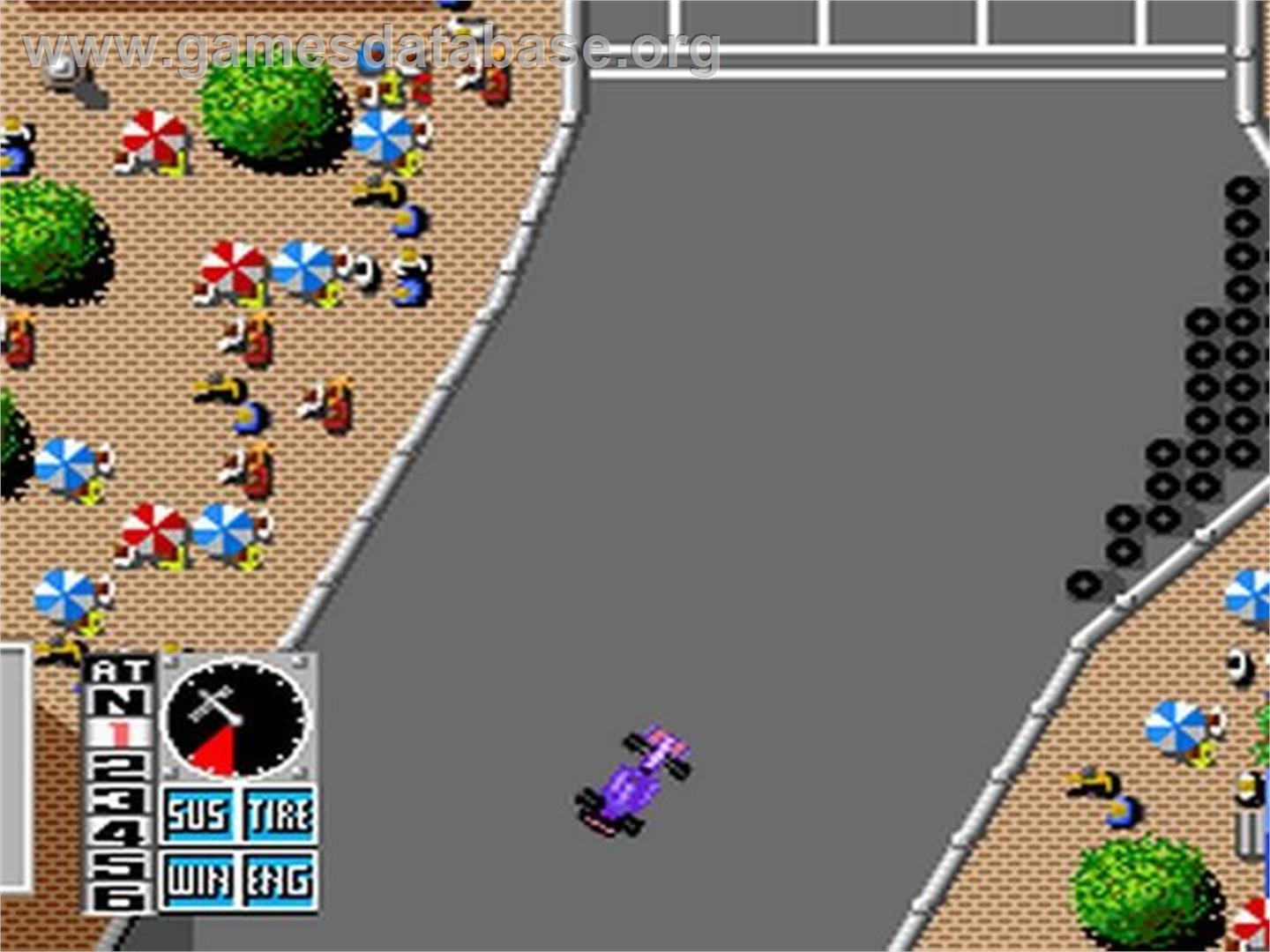 F1 Circus - NEC TurboGrafx-16 - Artwork - In Game