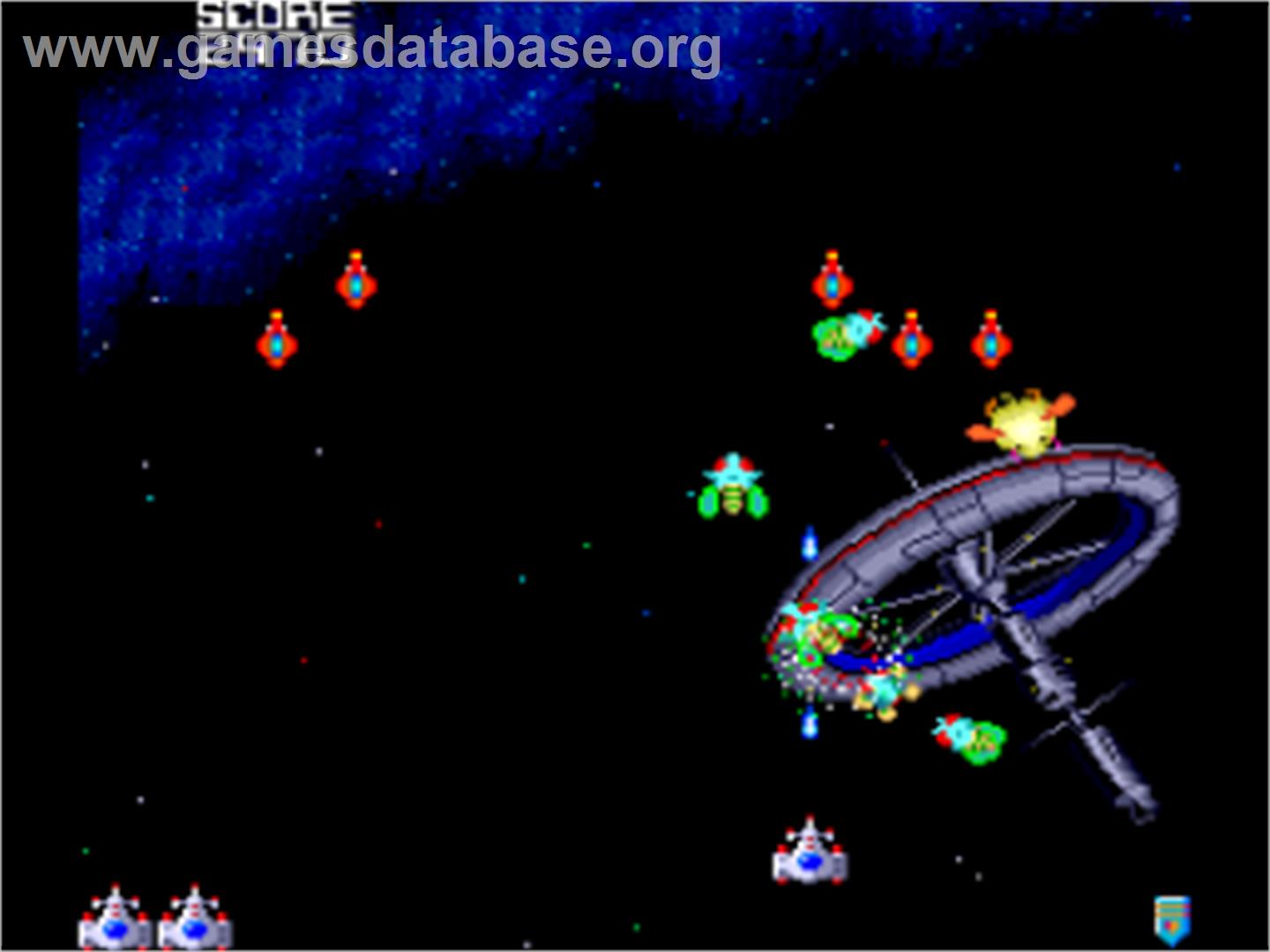 Galaga '90 - NEC TurboGrafx-16 - Artwork - In Game