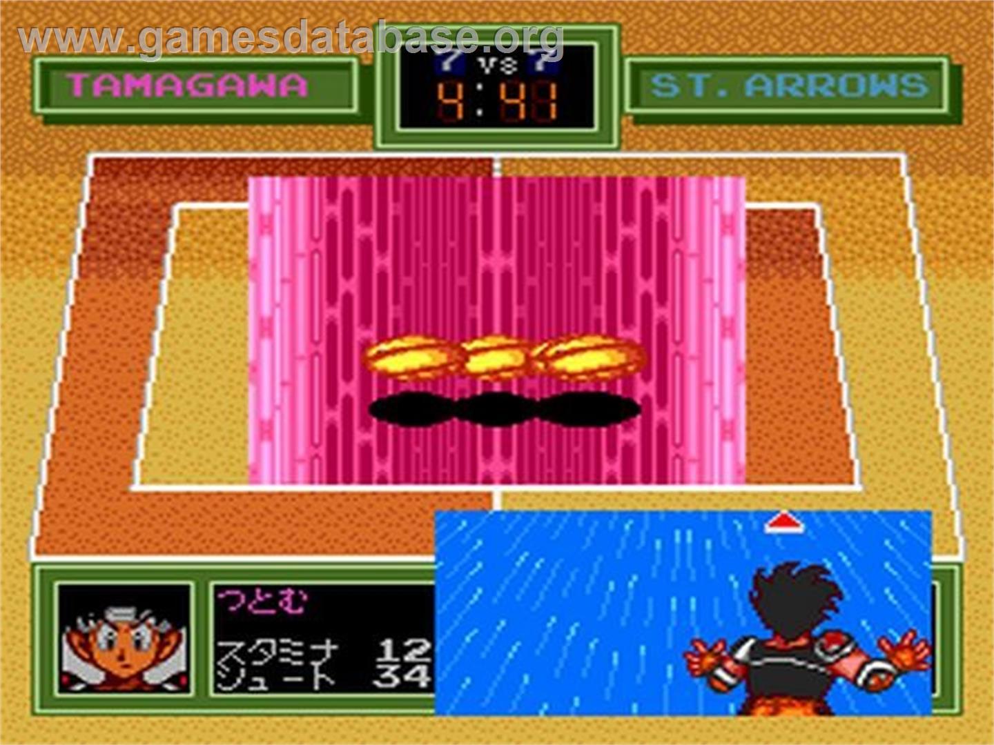 Honoo No Toukyuuji Dodge Danpei - NEC TurboGrafx-16 - Artwork - In Game