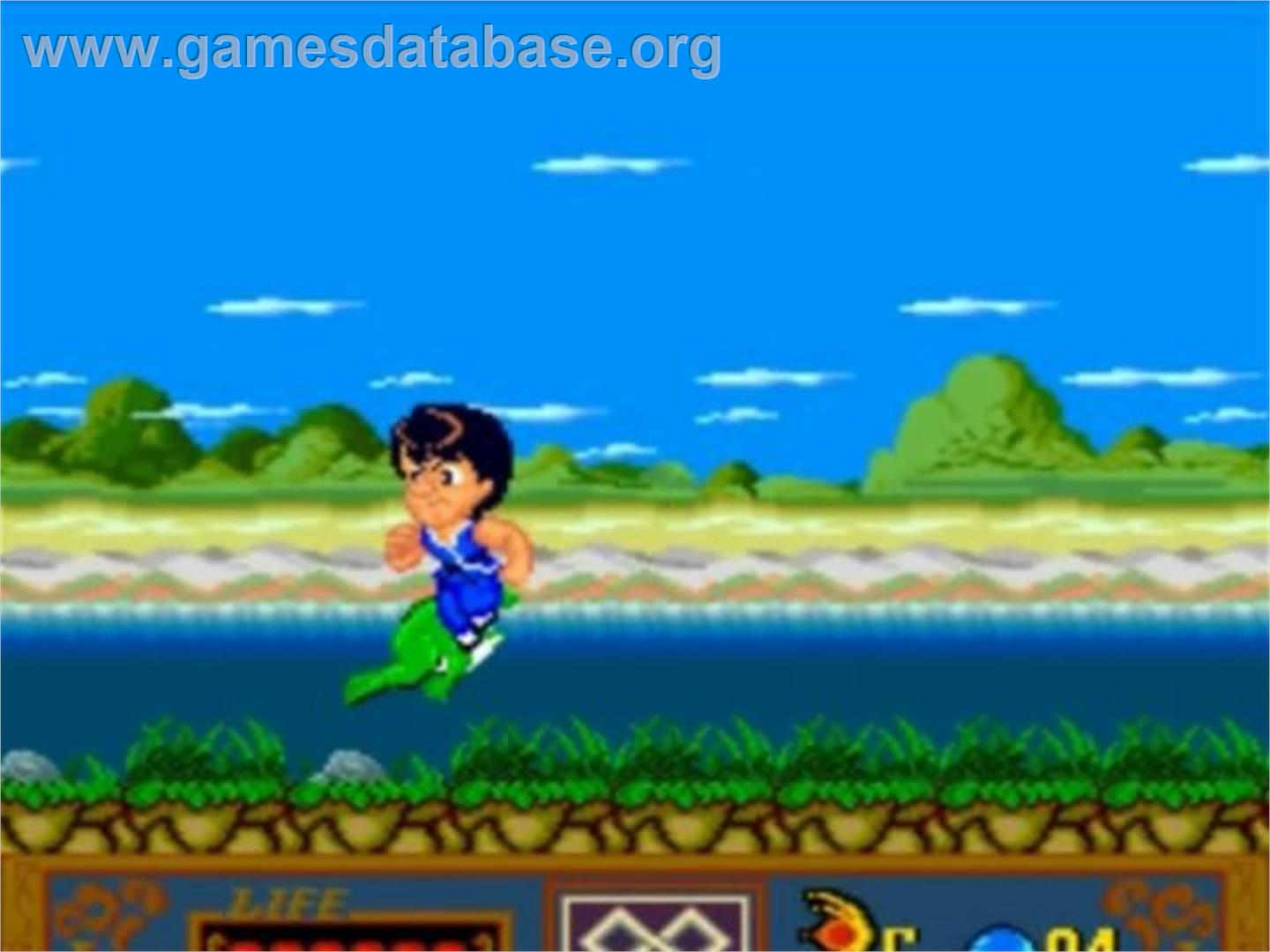 Jackie Chan's Action Kung Fu - NEC TurboGrafx-16 - Artwork - In Game