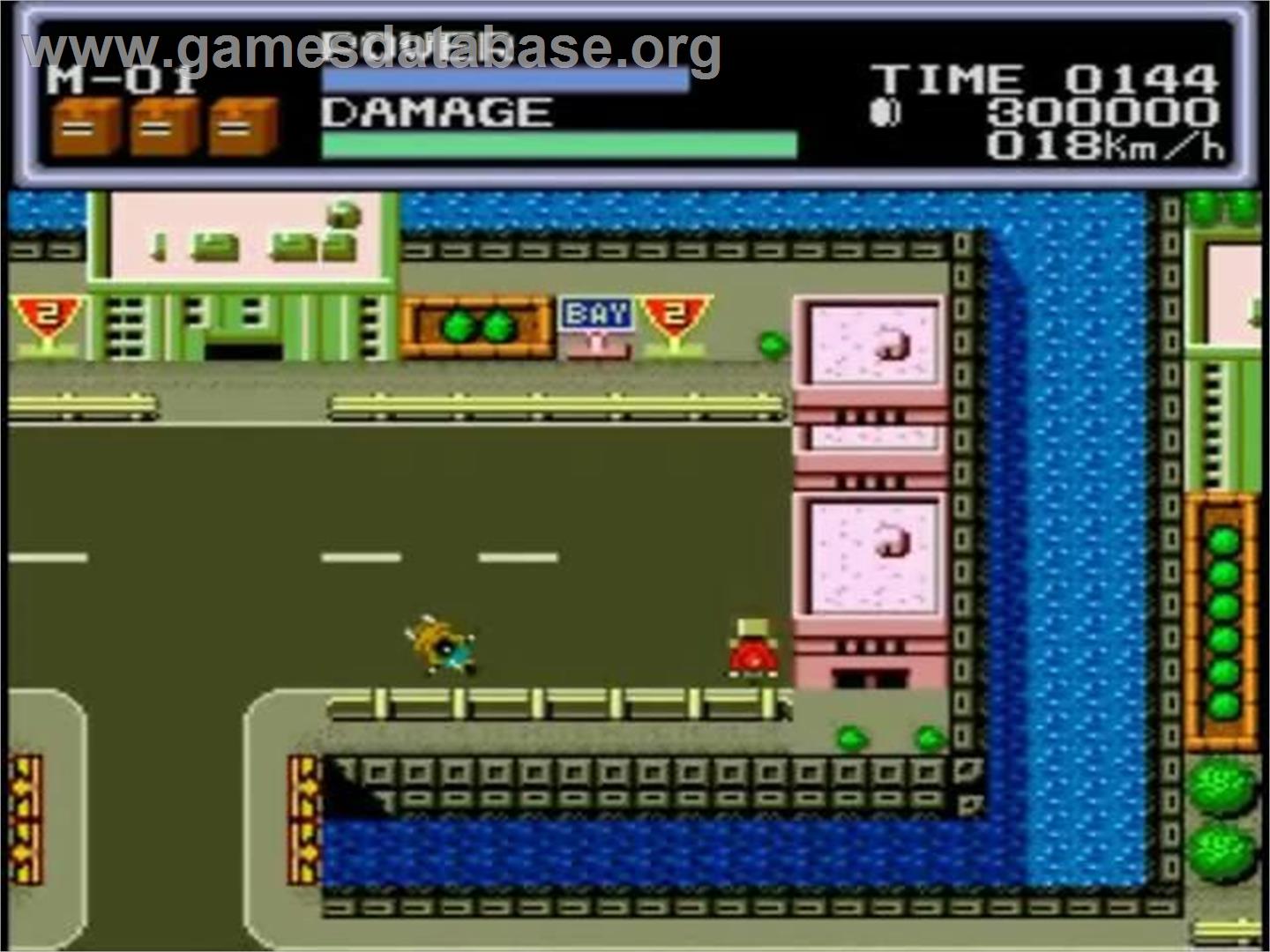 Kattobi! Takuhai Kun - NEC TurboGrafx-16 - Artwork - In Game