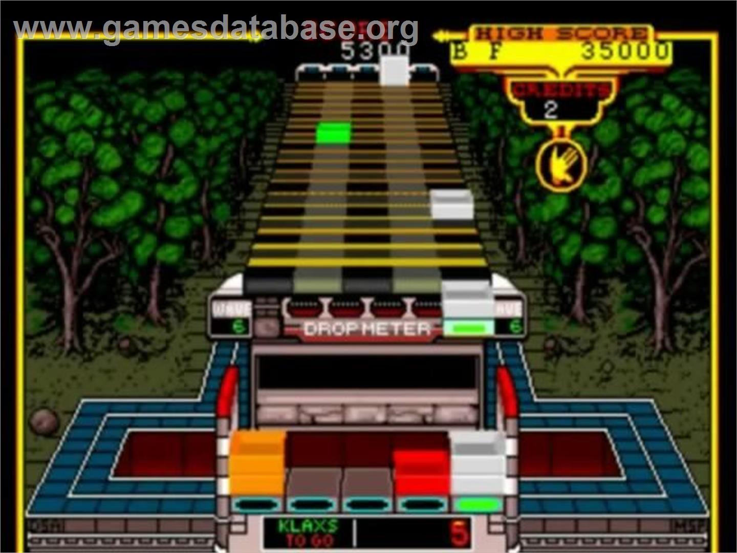 Klax - NEC TurboGrafx-16 - Artwork - In Game