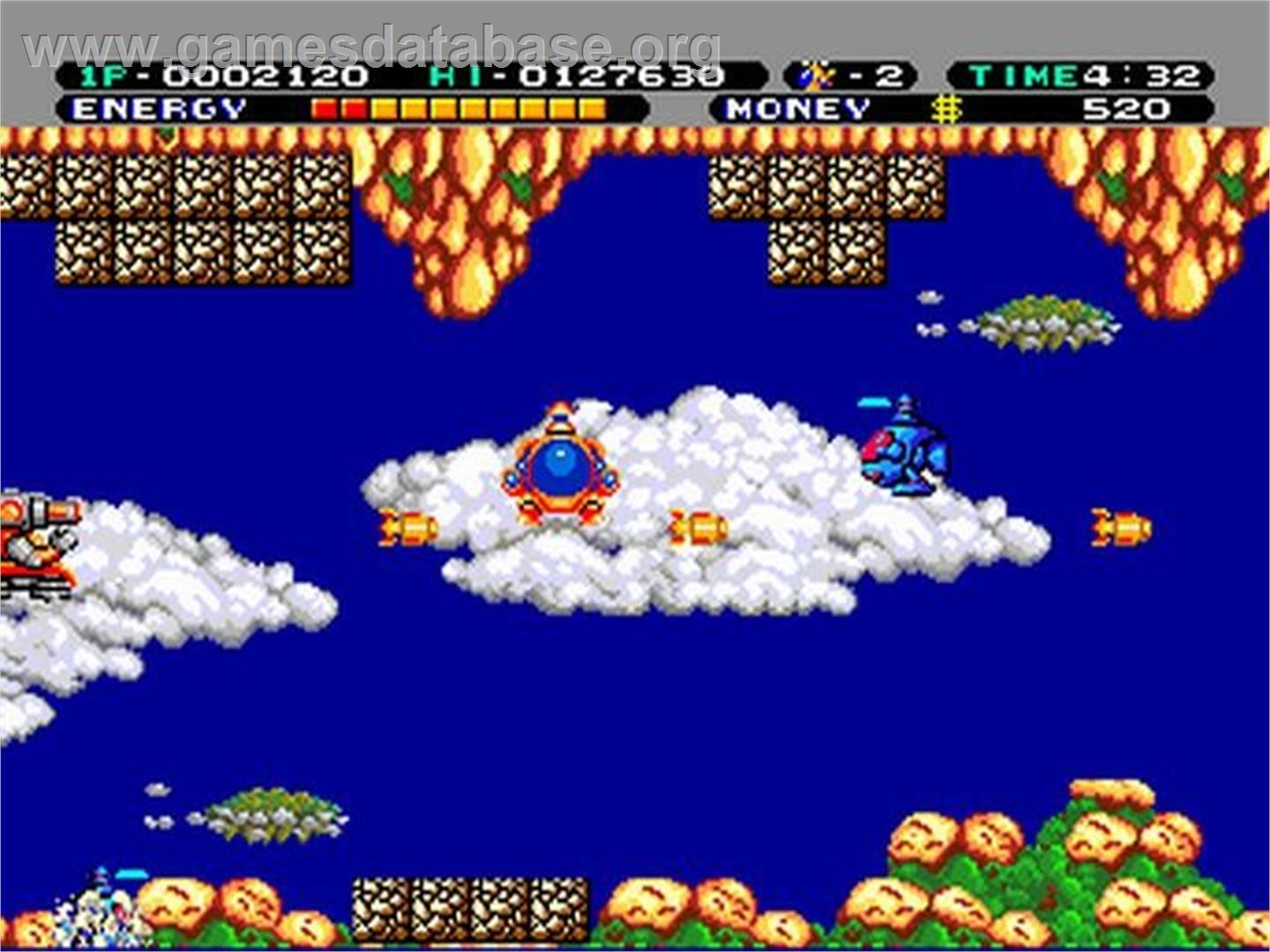 Mr. Heli no Daibouken - NEC TurboGrafx-16 - Artwork - In Game
