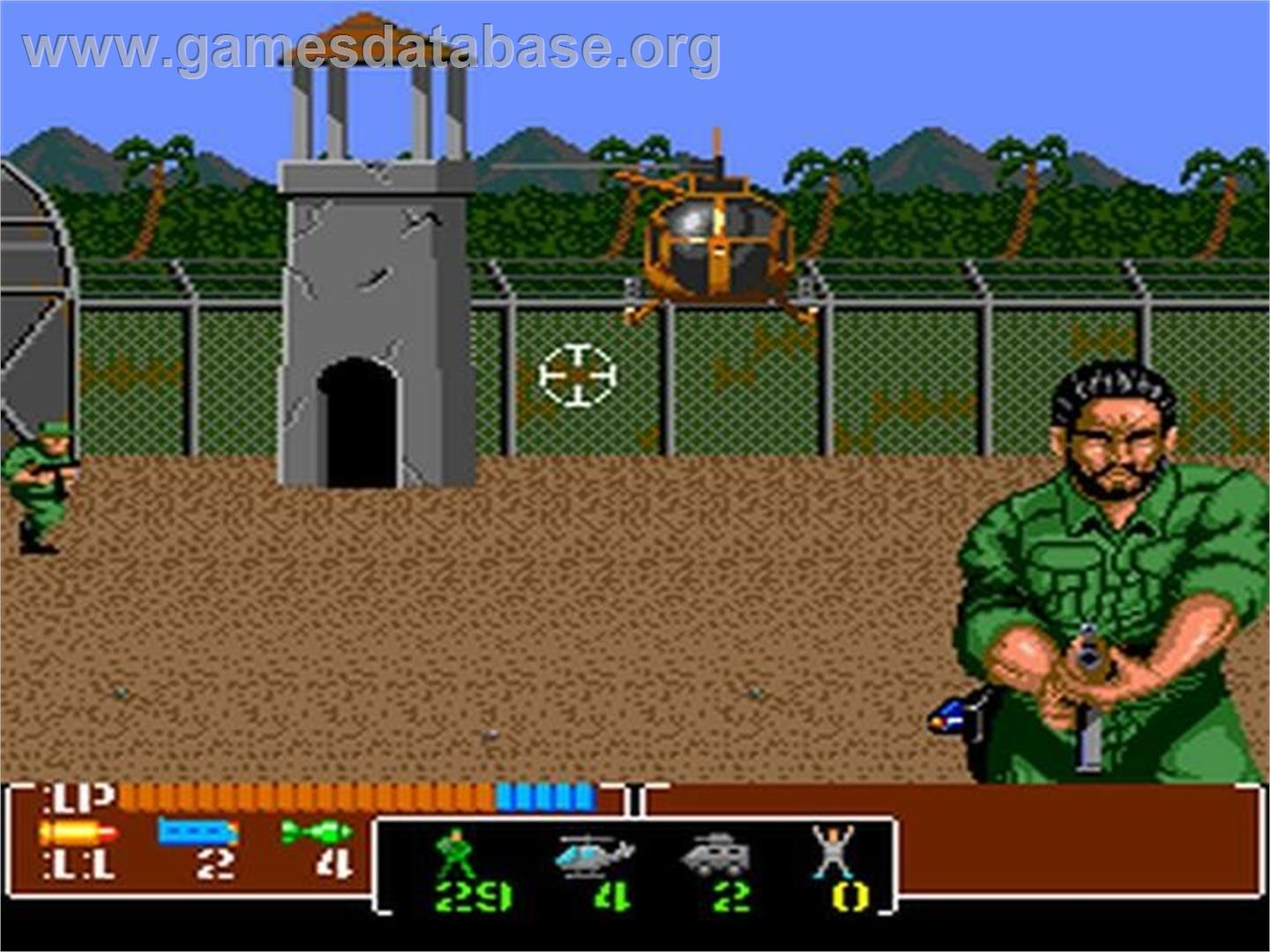 Operation Wolf - NEC TurboGrafx-16 - Artwork - In Game