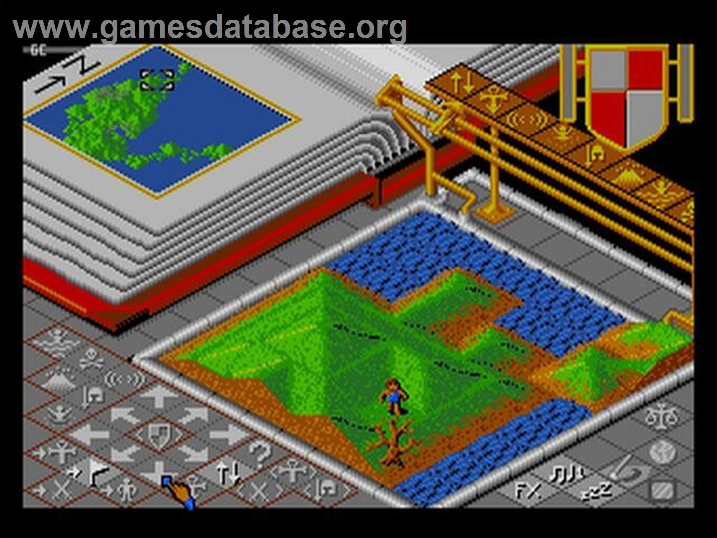 Populous - NEC TurboGrafx-16 - Artwork - In Game