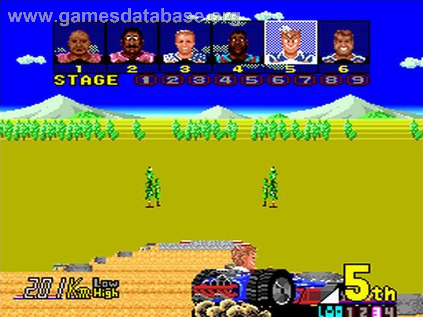 Power Drift - NEC TurboGrafx-16 - Artwork - In Game