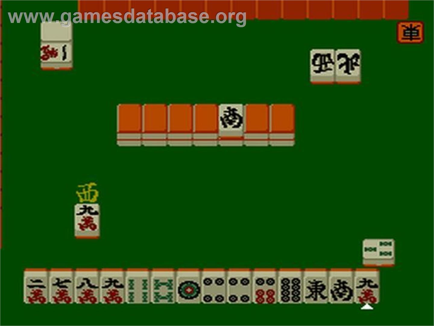 Sengoku Mahjong - NEC TurboGrafx-16 - Artwork - In Game