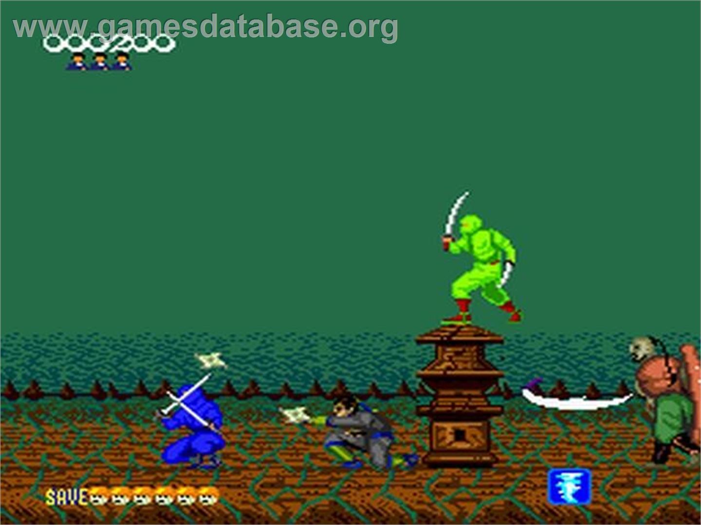 Shinobi - NEC TurboGrafx-16 - Artwork - In Game