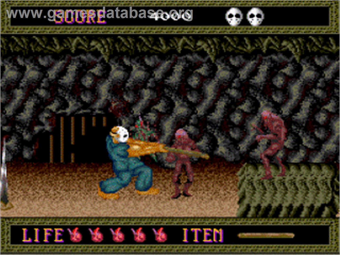 Splatterhouse - NEC TurboGrafx-16 - Artwork - In Game